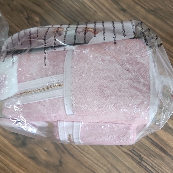 Disney Cotton Candy Pink Loungefly Mini Backpack - Picture 2 of 6